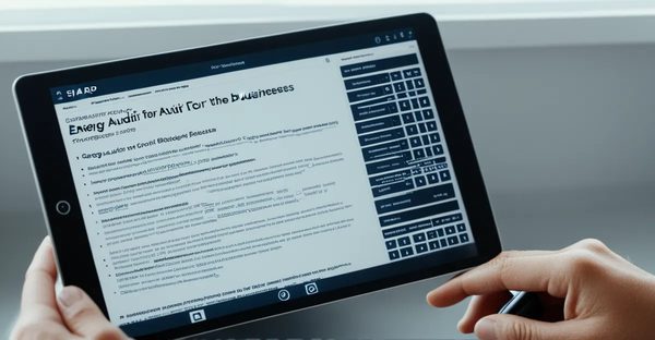 Audit énergétique entreprise : un levier pour votre transition écologique