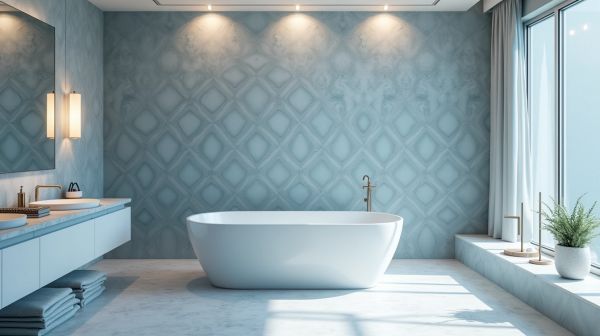 Panneau mural salle de bain : un choix smart et stylé